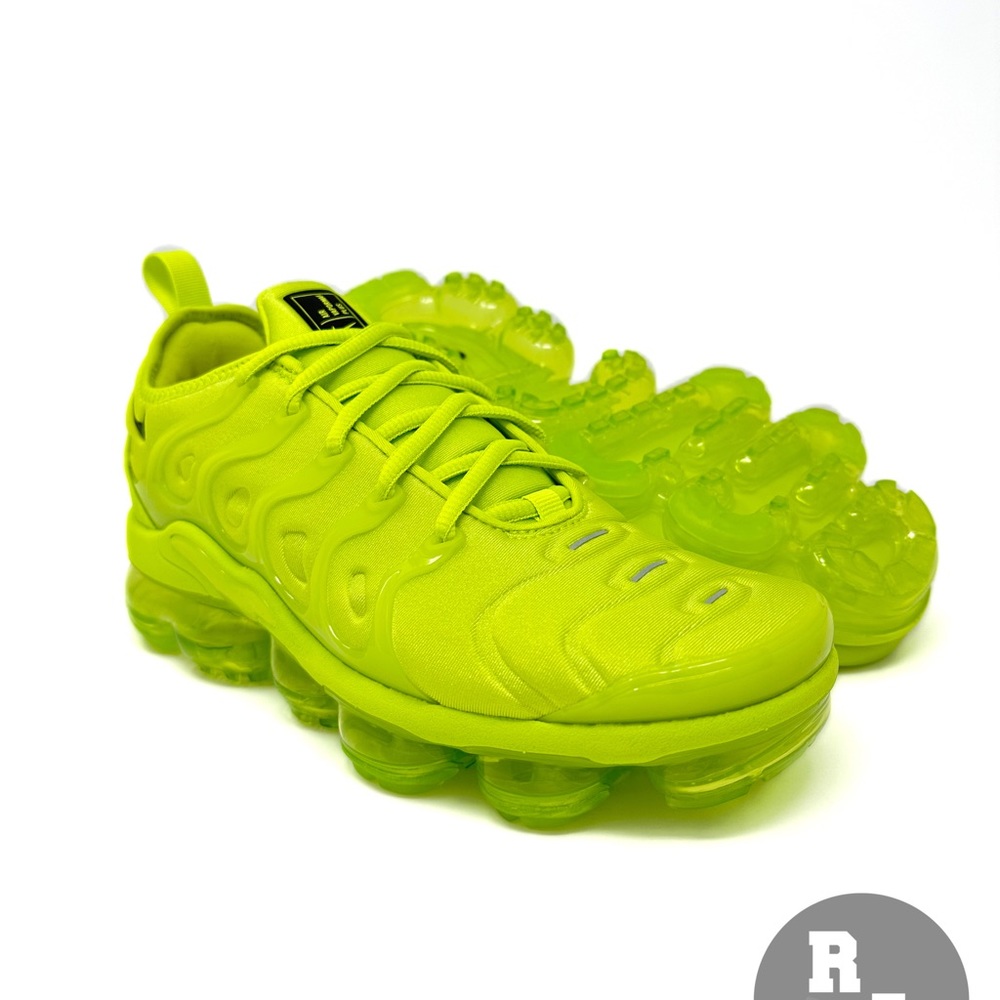Nike VaporMax Plus Neon Green Athletic Shoes